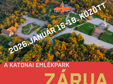 A Katonai Emlékpark zárva tart