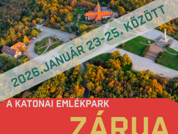 A Katonai Emlékpark zárva tart