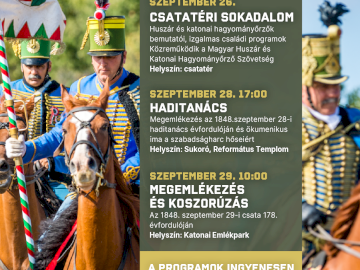 Izgalmas programok, hagyományőrzés, egész napos családi élmény Pákozdon