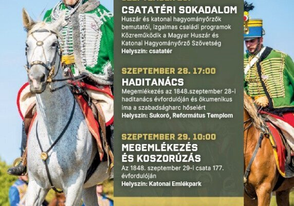 Izgalmas programok, hagyományőrzés, egész napos családi élmény Pákozdon