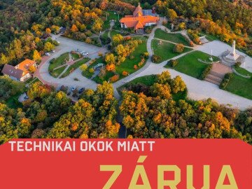 Technikai okok miatti zárva tartás