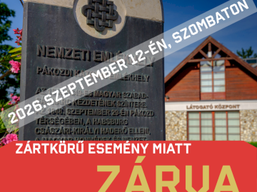 Zártkörű esemény miatt zárva